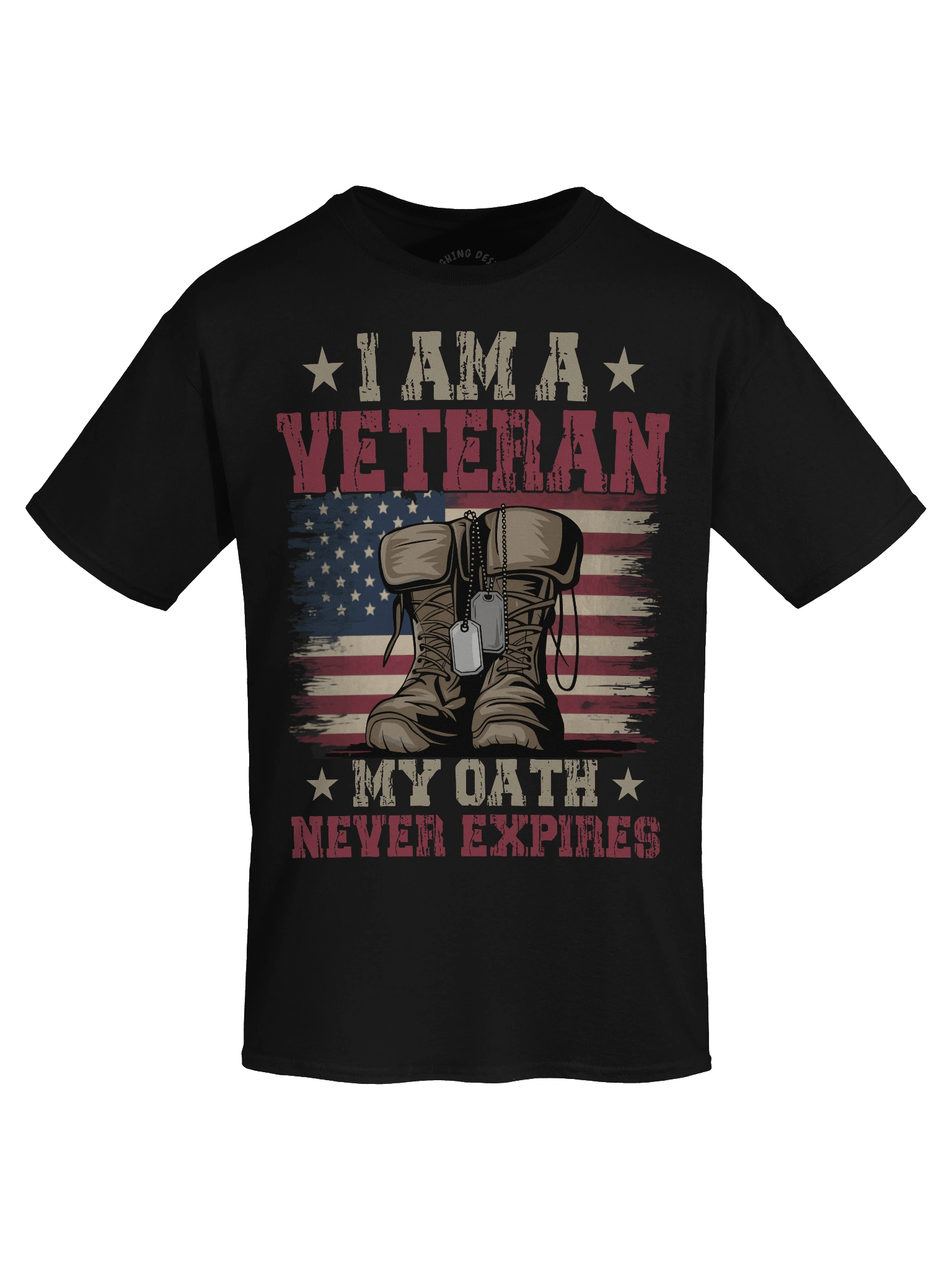 I Am A Veteran My Oath Never Expires T-Shirt product image (1)