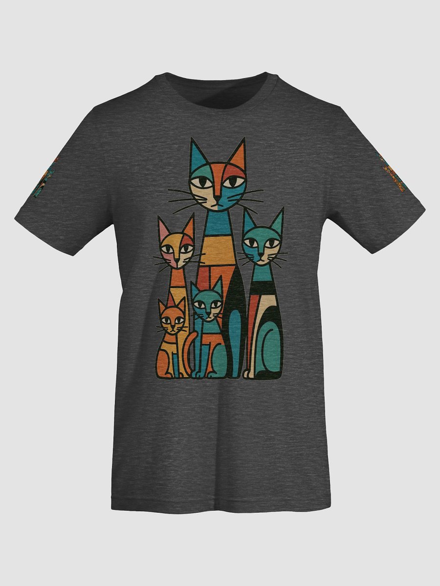 Geometric Felines Unisex T-Shirt product image (21)