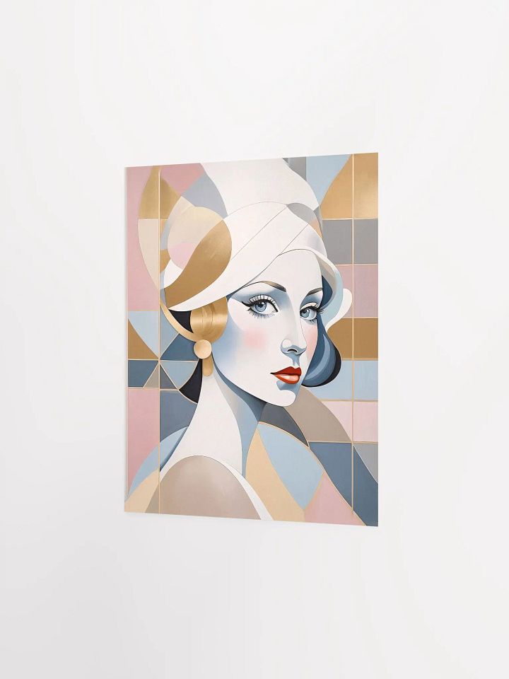 Lady Pastel - Poster - Small and Standard Sizes - 8x10-11x14-12x16-16x20 Inches product image (8)