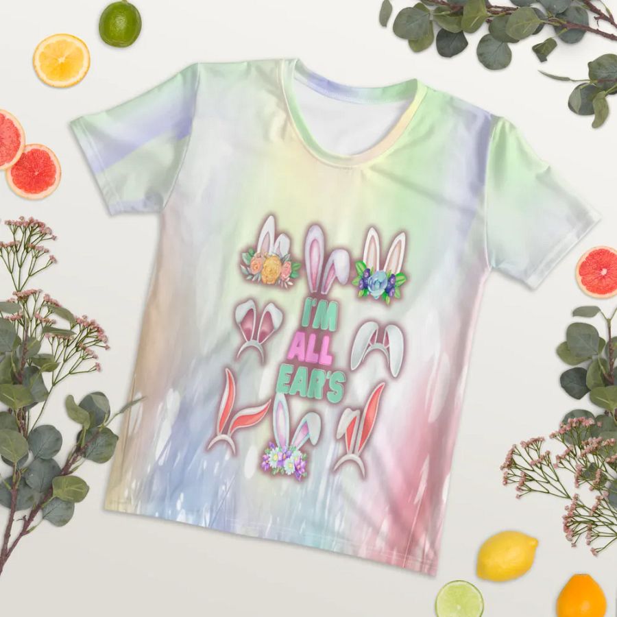 I'm All Ears Easter All Over Print T-shirt product image (7)