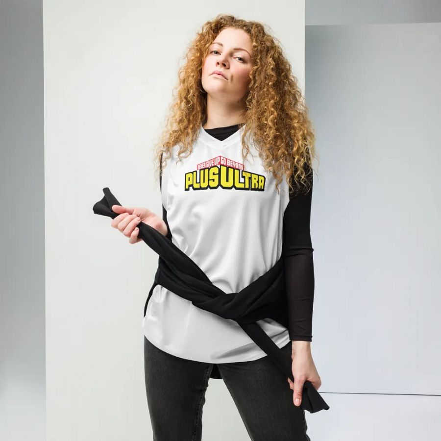 Never Give Up Go Beyond Plus Ultra Basketball Jersey product image (6)