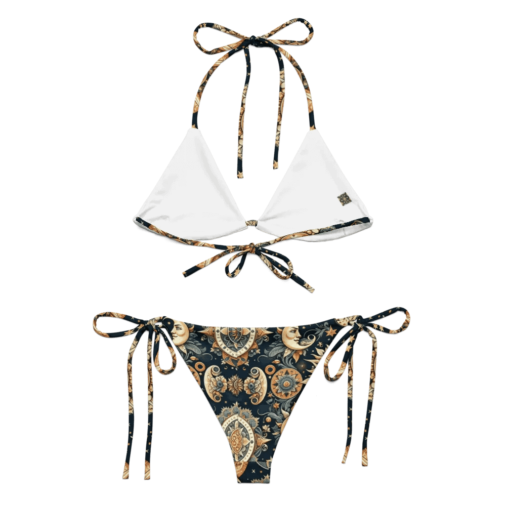 All-Over Print Recycled String Bikini product image (5)