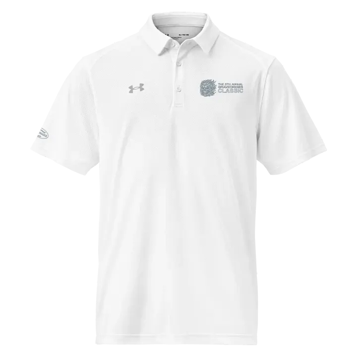 Gravedigger '25 White Polo (Under Armour) product image (1)