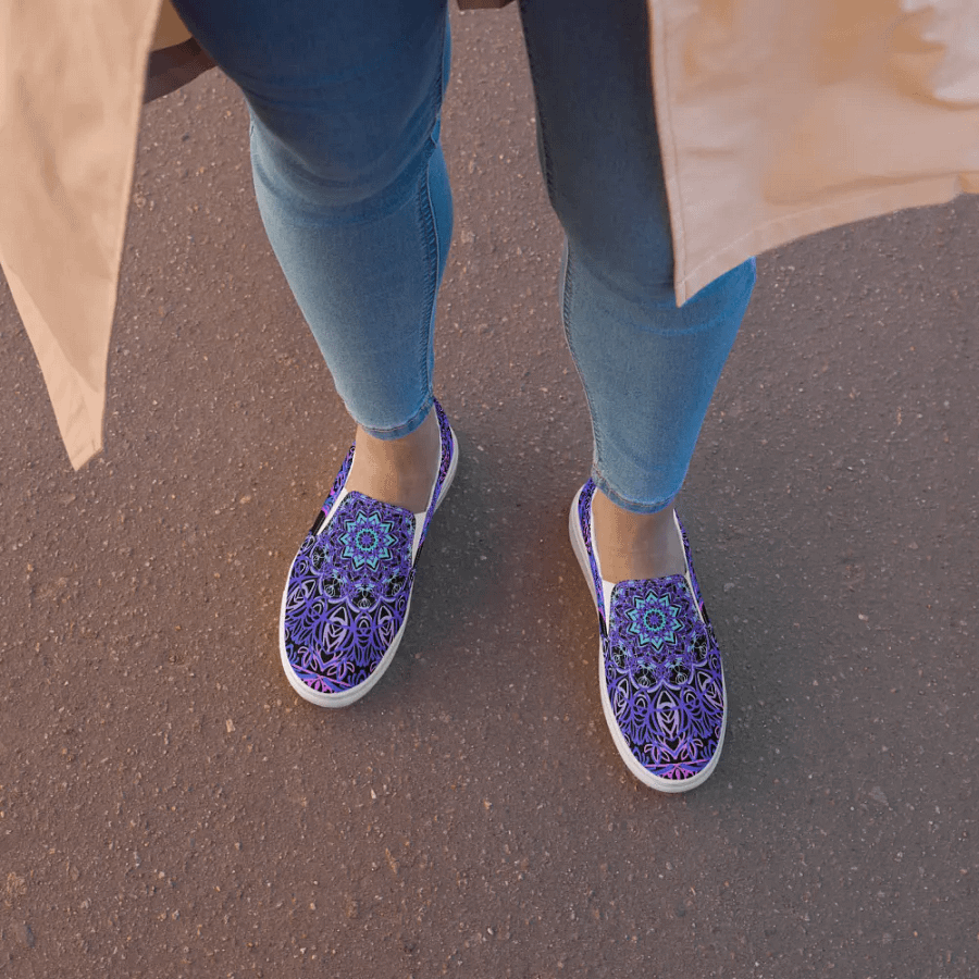 Mystic Mandala Slip-Ons product image (6)