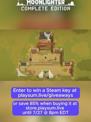 This week’s giveaway: Moonlighter: Complete Edition! 🌙 Play as Will, a shopkeeper with heroic dreams. Explore realms through mysterious Gates found in an archaeological dig. Brave & reckless adventurers will discover treasures beyond measure & sell their riches in the village of Rynoka 💎 Enter for a chance to win by going to our giveaways page! #Moonlighter #cozygame #cozygaming #girlgamers #gaymer