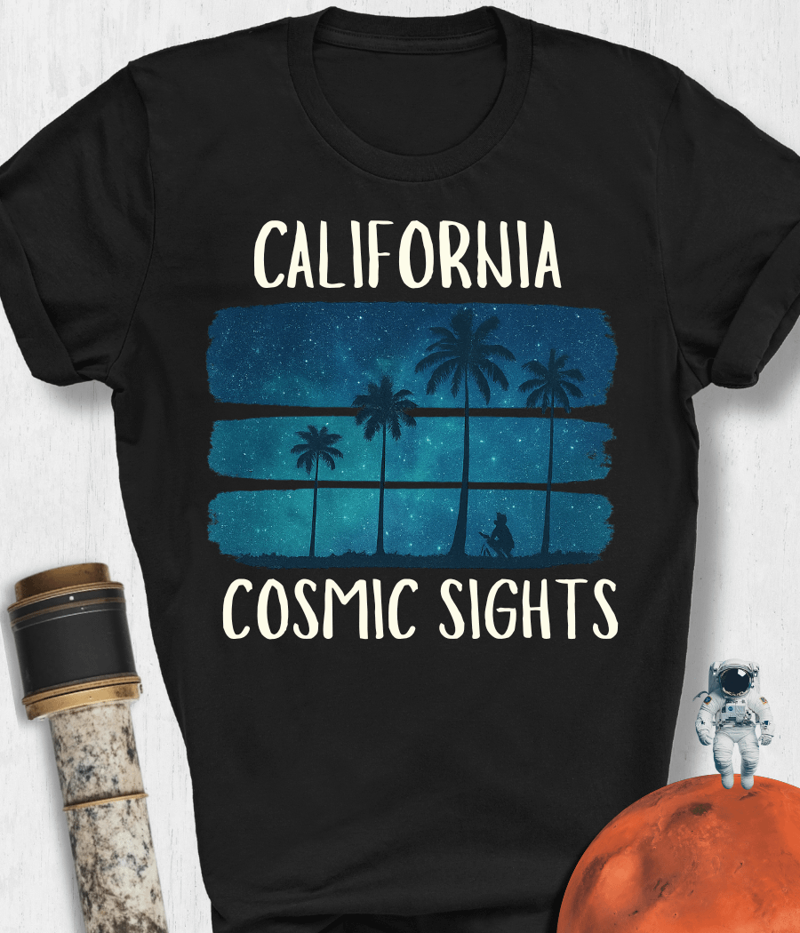 California Cosmic Sights T-Shirt product image (1)