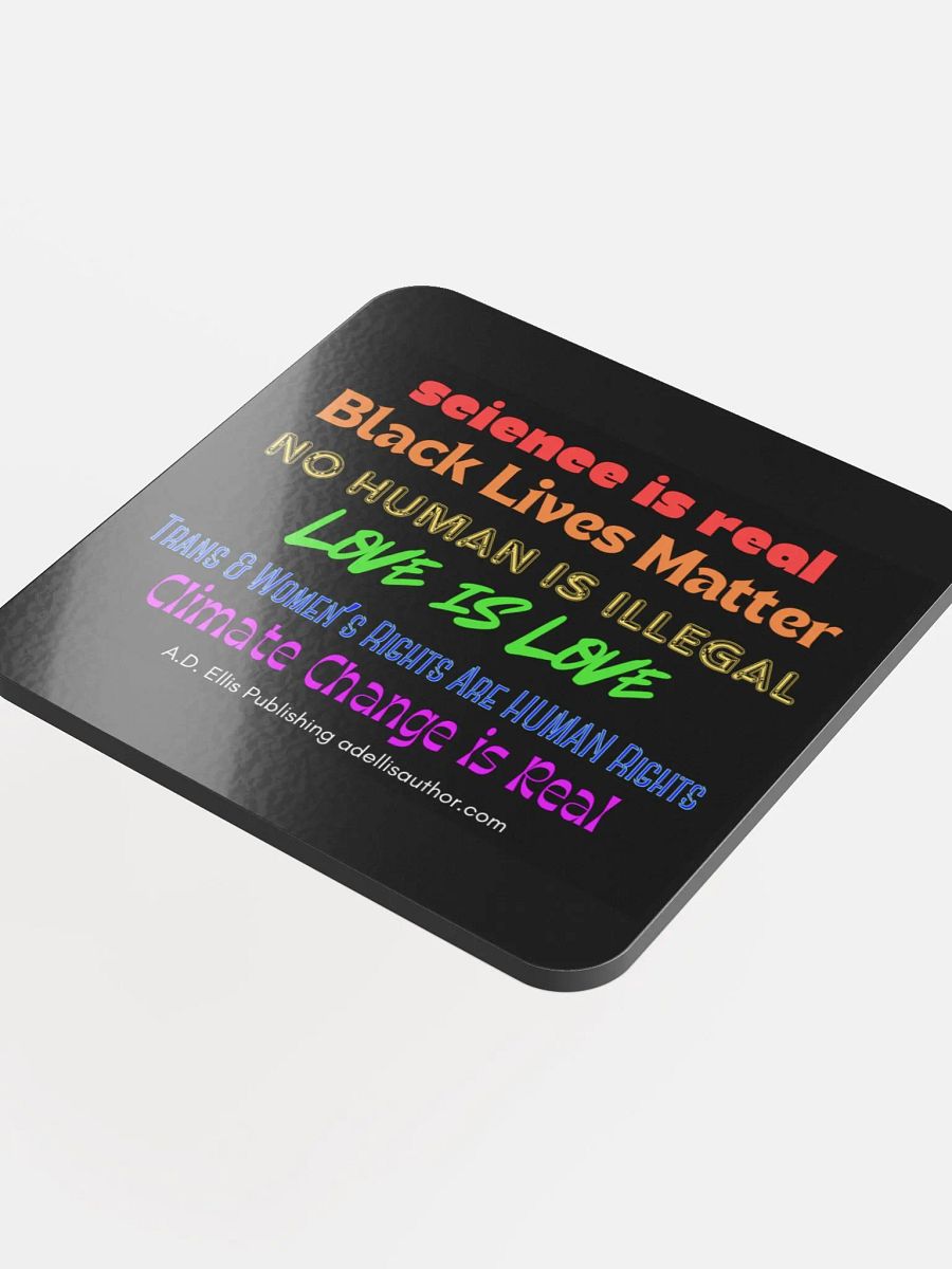 Empowerment Statements Cork Coaster product image (4)
