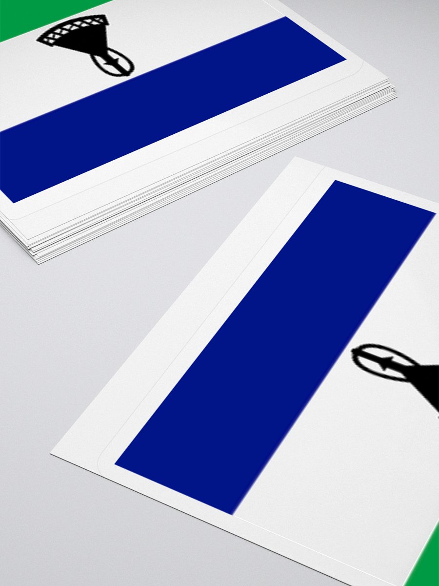 Lesotho Flag Sticker | Mokorotlo Hat Design | Durable Vinyl | 3 Sizes product image (12)