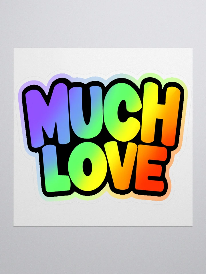 MUCH LOVE STICKER product image (1)