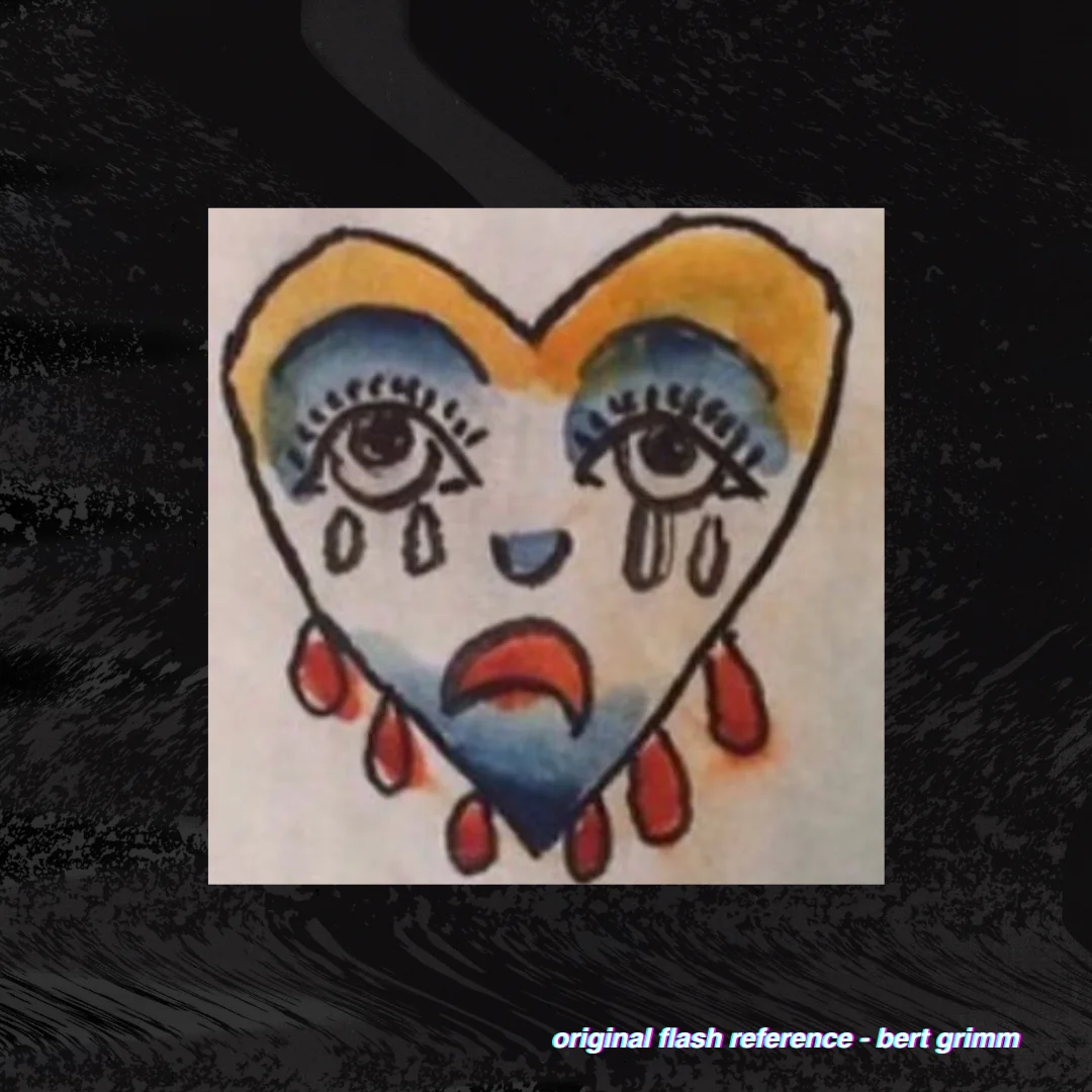 Bert Grimm Crying Heart Spider Pattern product image (4)