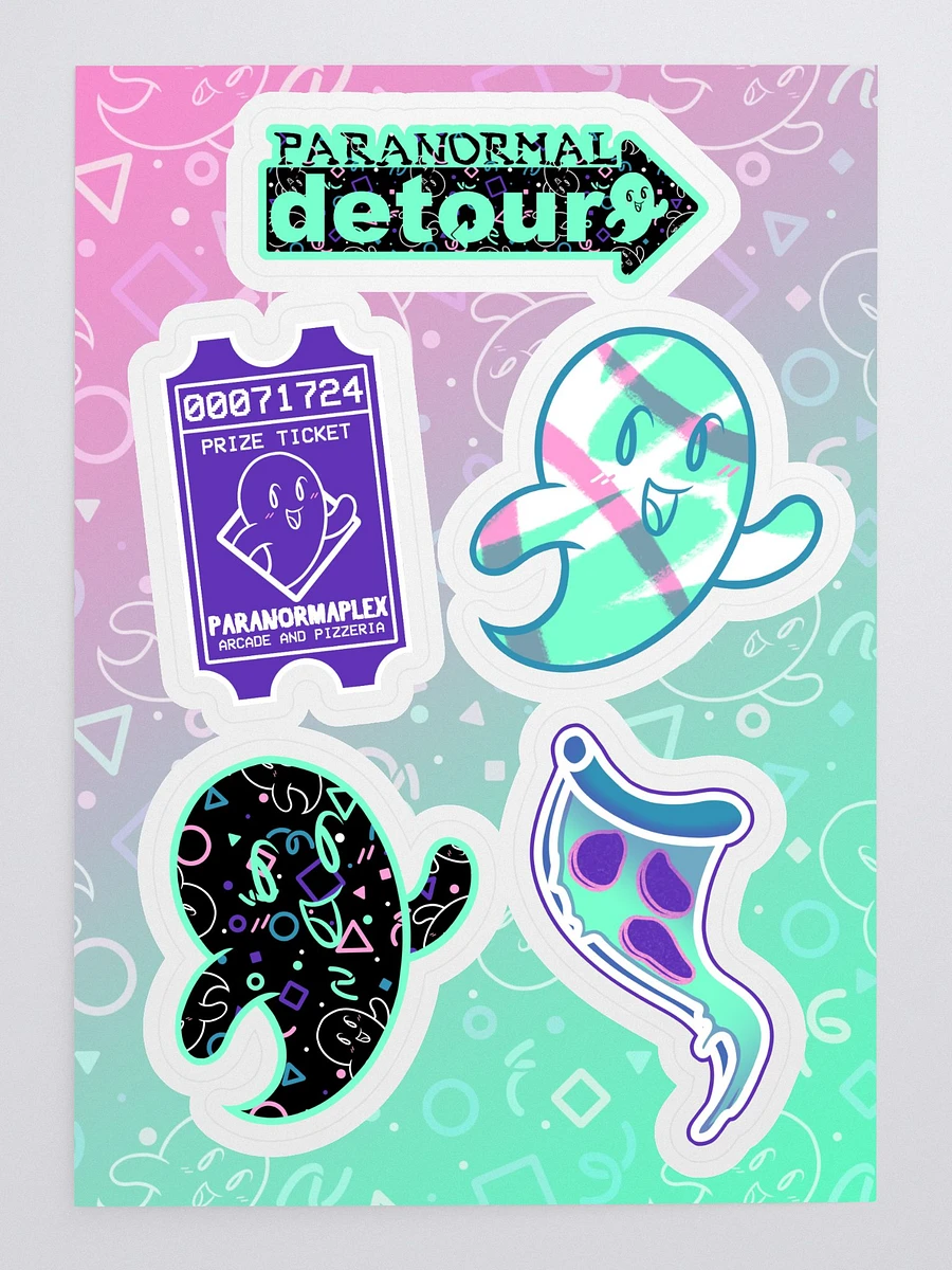 Haunted By the 90's Sticker Sheet product image (3)