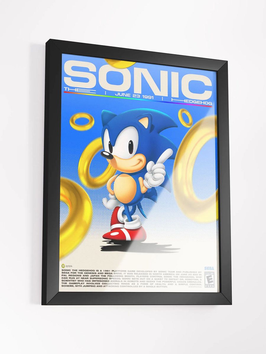 SONIC THE HEDGEHOG FRAME product image (3)