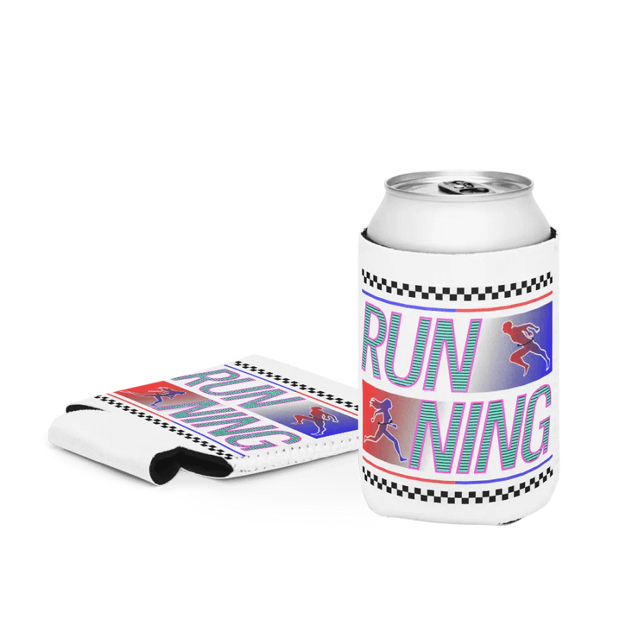 Running Stripes Stride Guard Can Cooler product image (4)