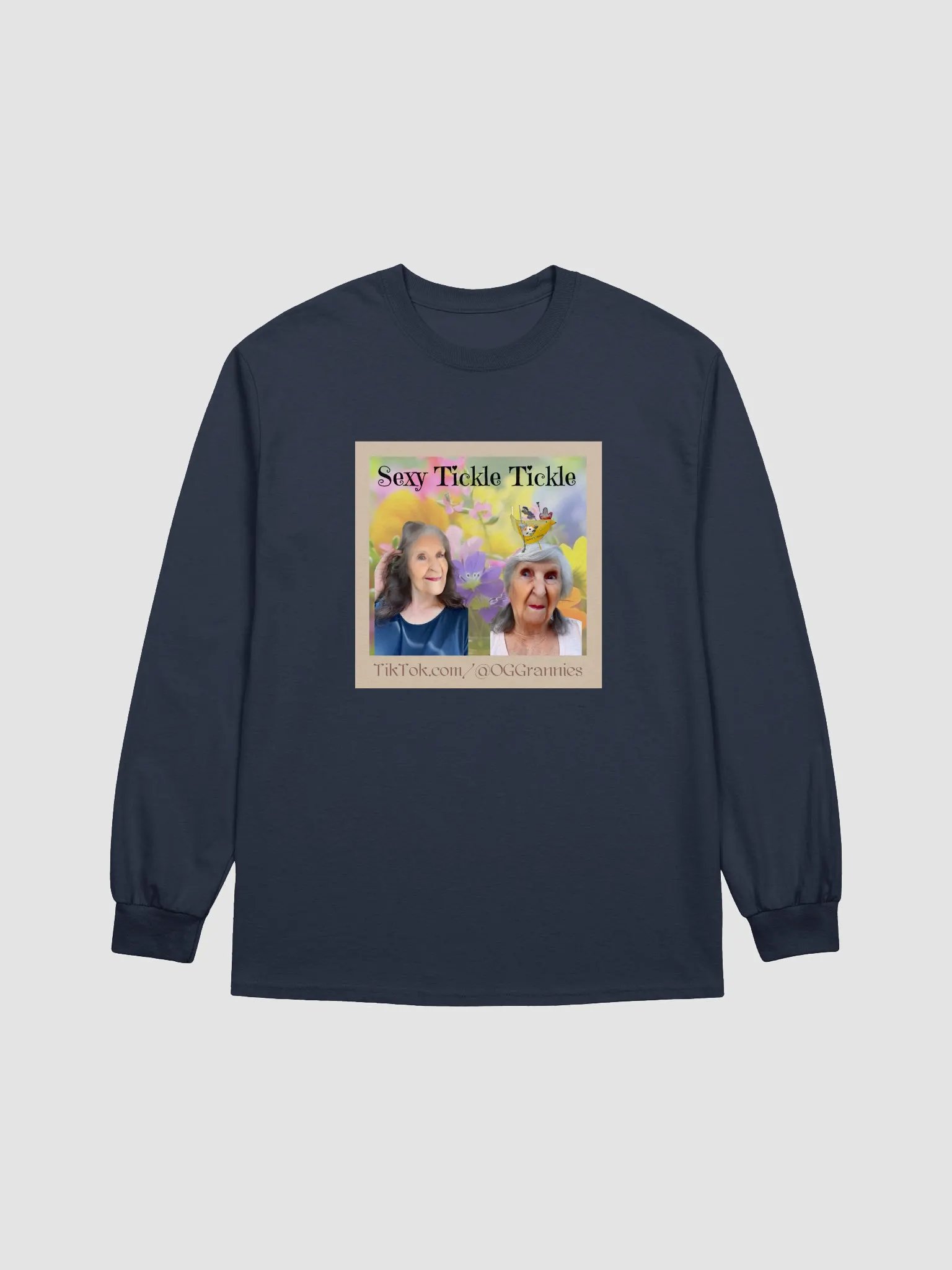 Grannies n Flowers ~ Long T Shirt product image (23)