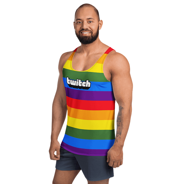 Rainbow Twitch Tank Top product image (2)