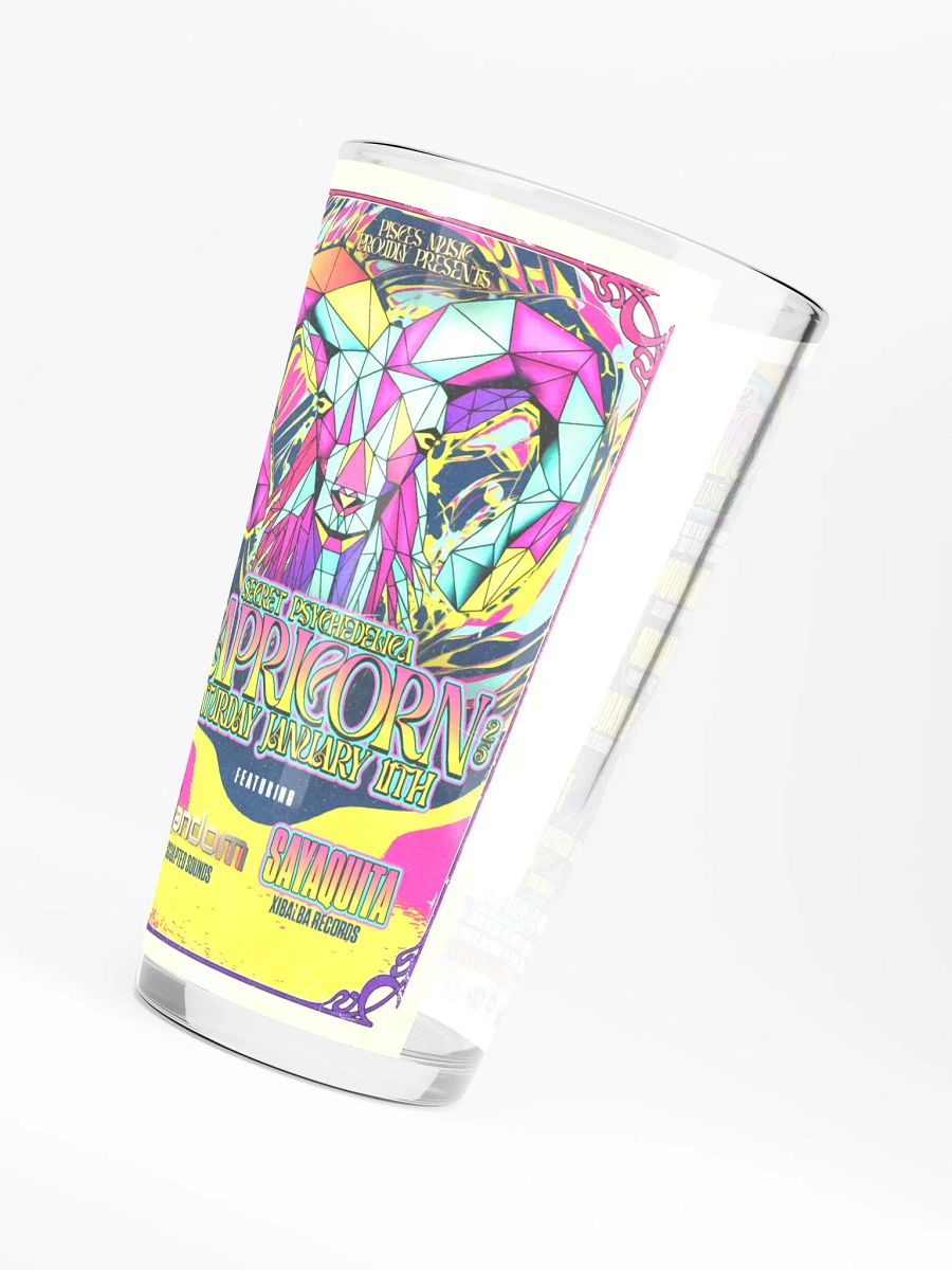 Capricorn 2025 Shaker Pint Glass product image (4)