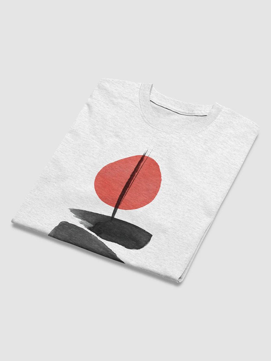 Gildan 5000 Japanese Art Abstract Red Form T-Shirt product image (4)