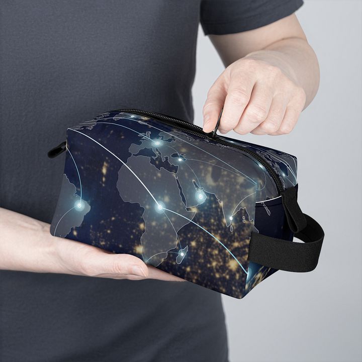 Toiletry Bag -Flight route product image (2)