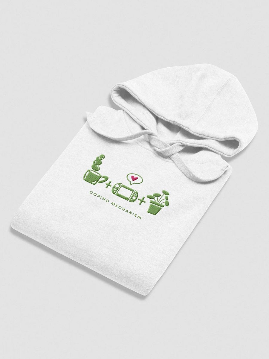 COPING MECHANISM GREEN HOODIE product image (6)