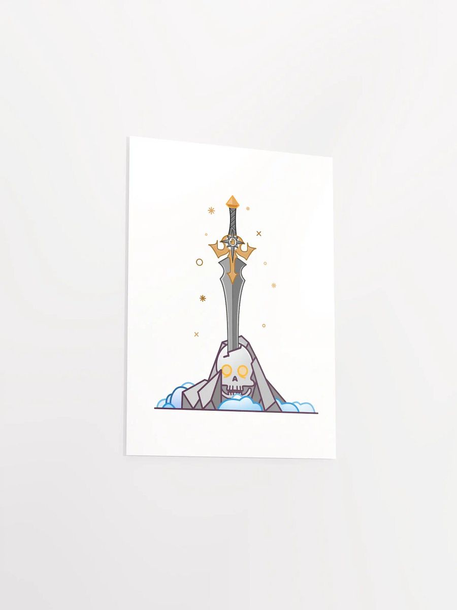 Sword in the Skull - Argent Variation - Poster product image (3)