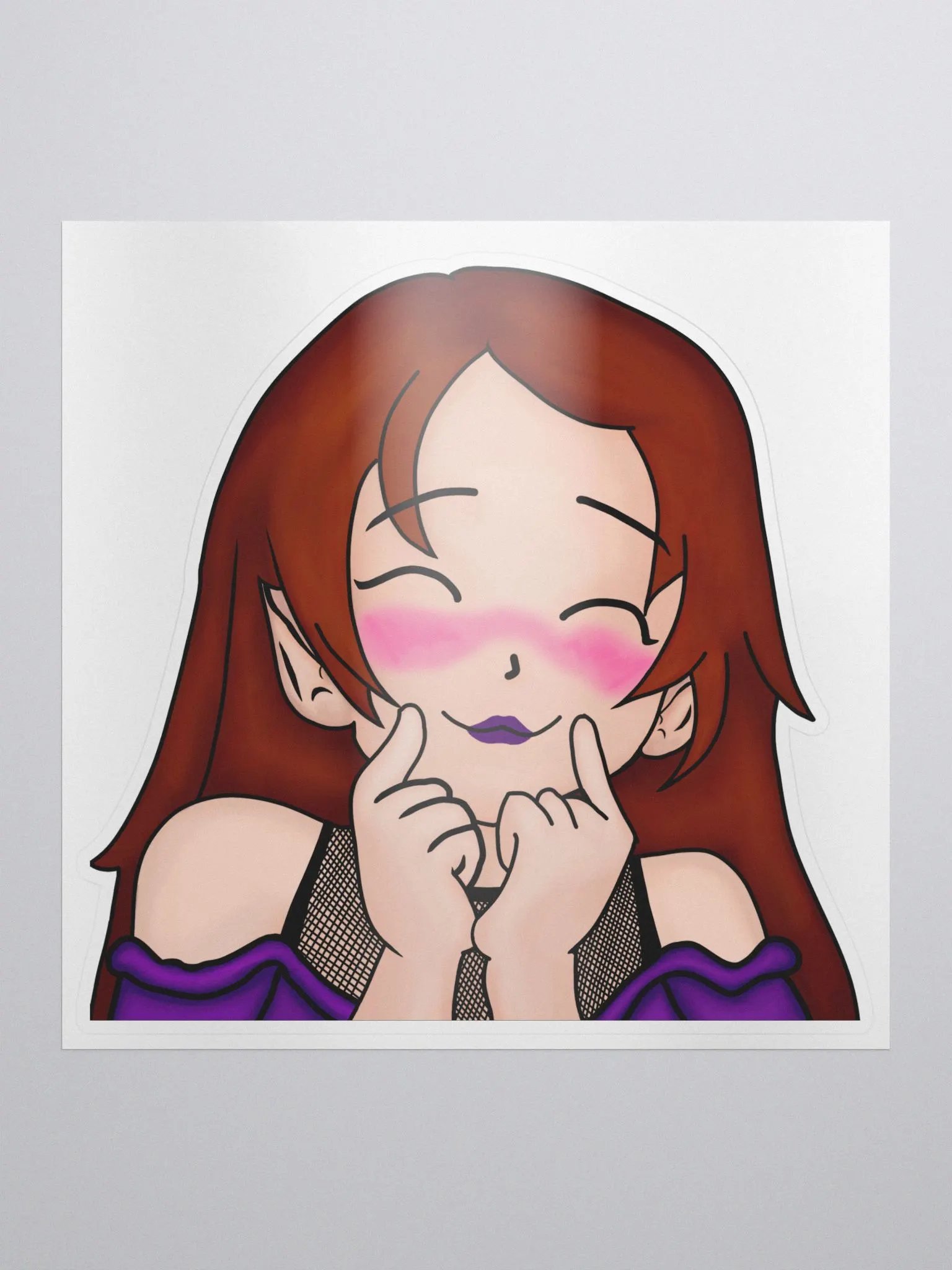 Fiery UwU Sticker product image (1)