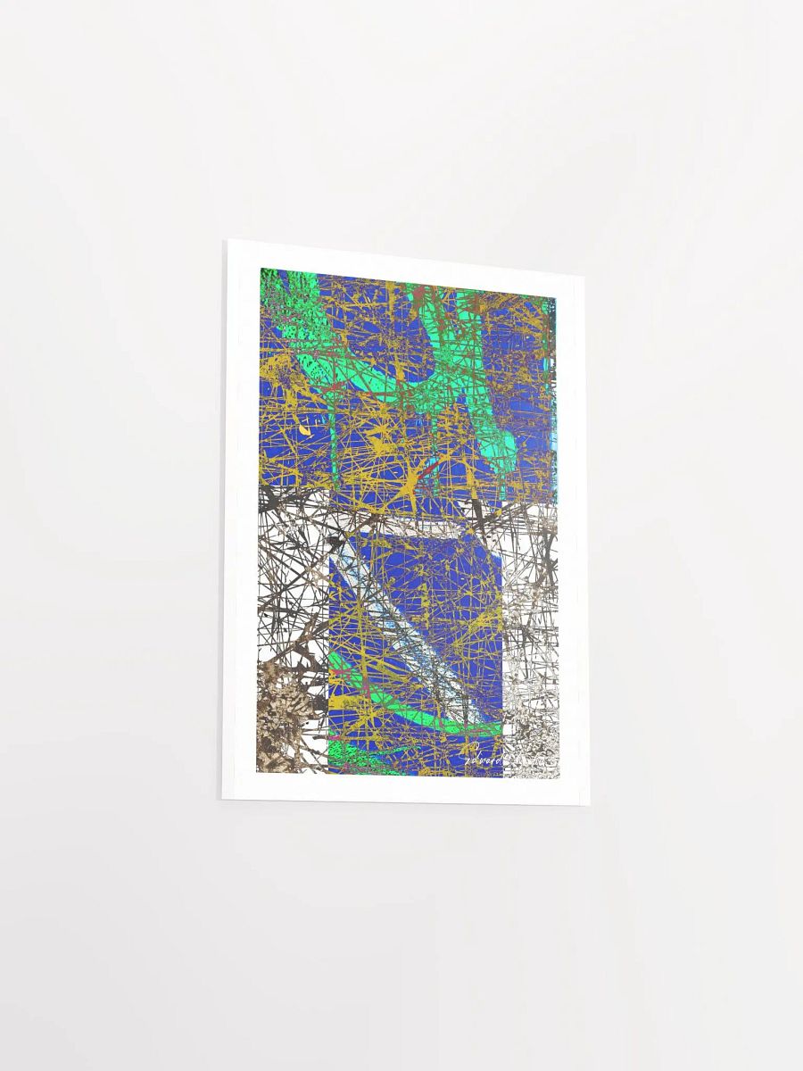 'Tracks' by Edward Martin-Mixed Media Collage Print product image (4)