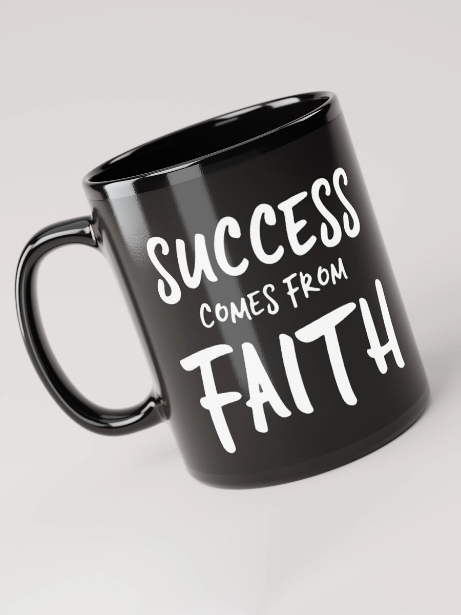 Unlock Your Inner Belieber Power: Success Comes From Faith Inspirational Mug – Transform Your Life Like Justin Bieber! product image (6)