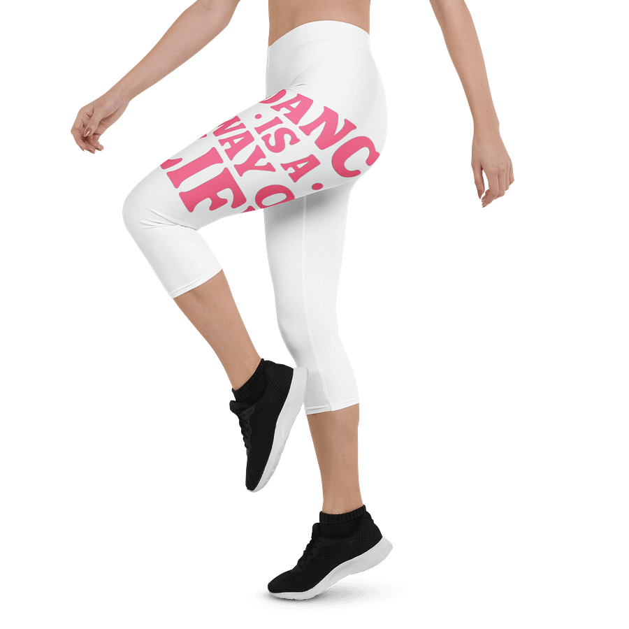 Customizable All-Over Capri Leggings product image (3)