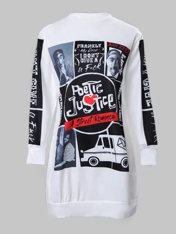 Tupac sweater dress Isis Attire