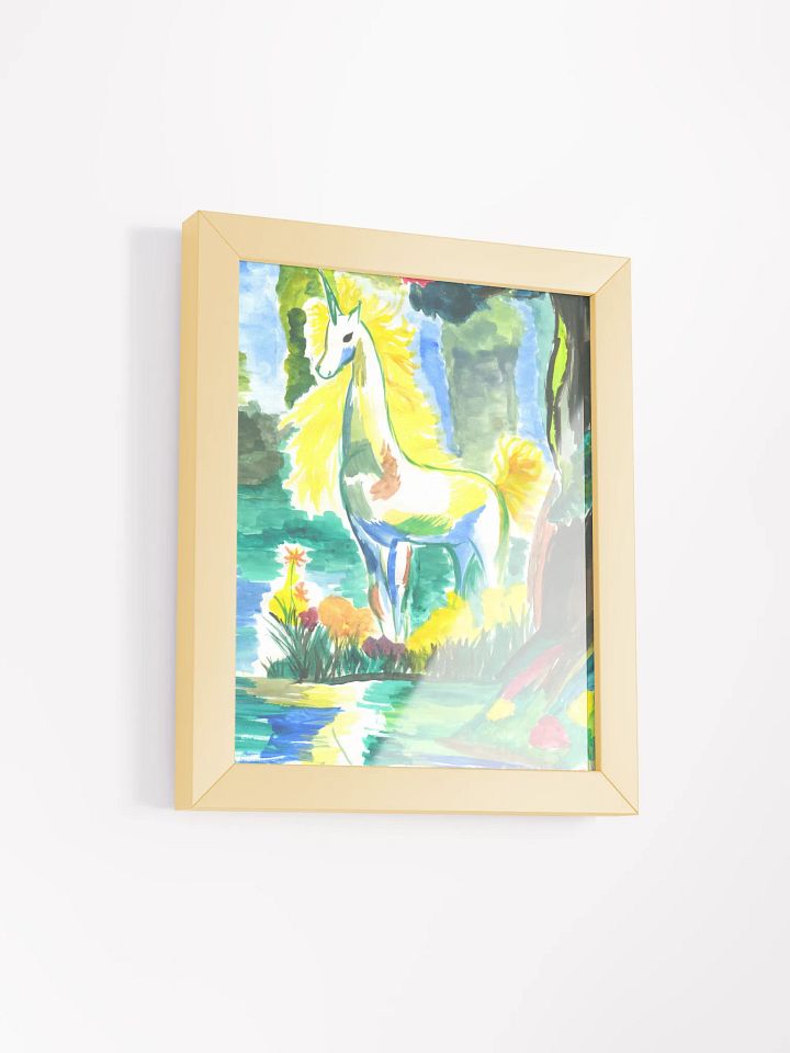 Unicorn In Paradise Framed Print product image (11)