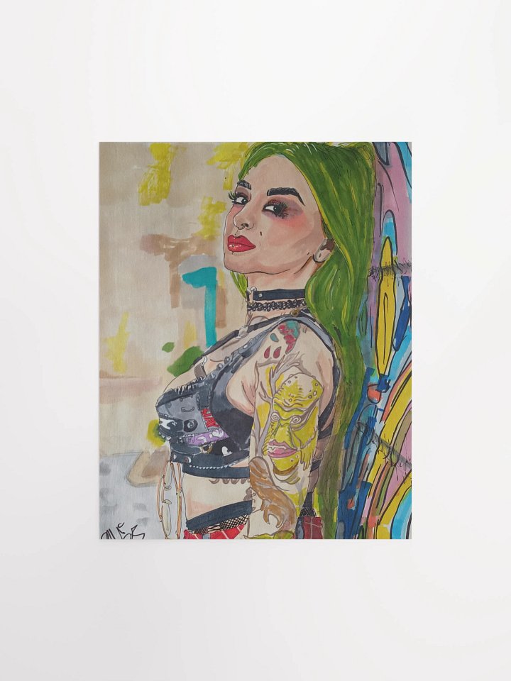 Art Poster Print - Street Shotzi product image (1)