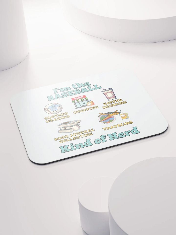Im The Baseball Kind Of Nerd Classic Mouse Pad product image (2)