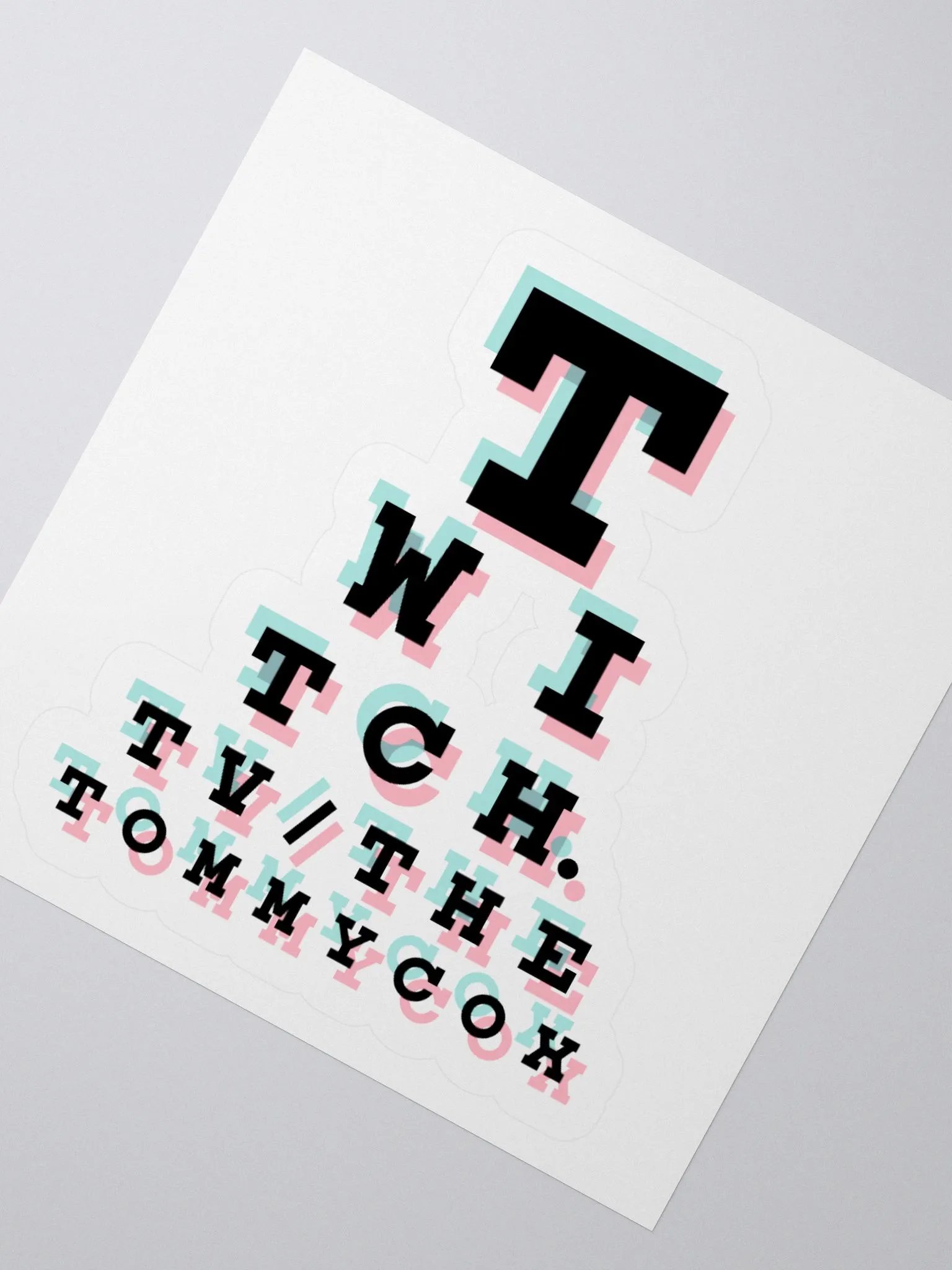 Eye Chart Sticker product image (2)