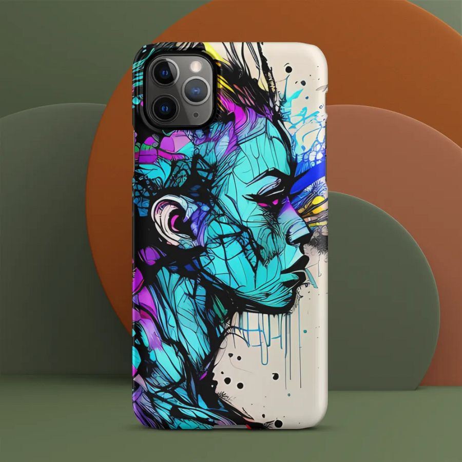 'Electric Emotions' Phone Case Painting Cover for iPhone 15 14 11 12 13 XR XS X 7 8 FE product image (55)