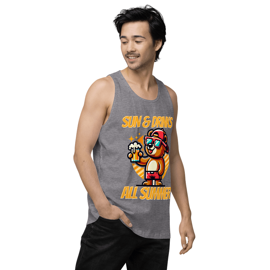 Summer Vibes Bear Tank Top product image (62)