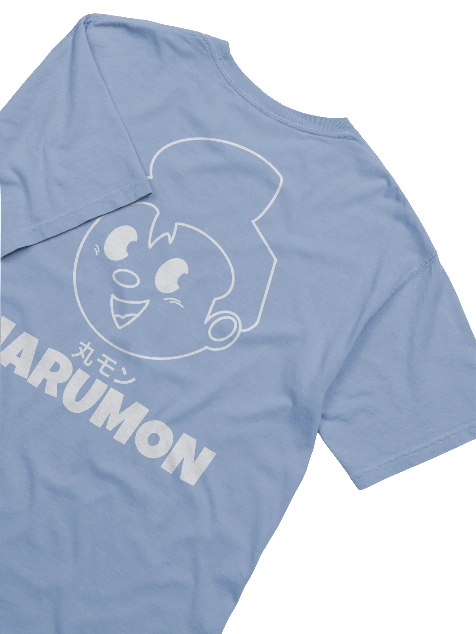 MARUMON HUMAN PRINT SHIRT BLUE product image (11)