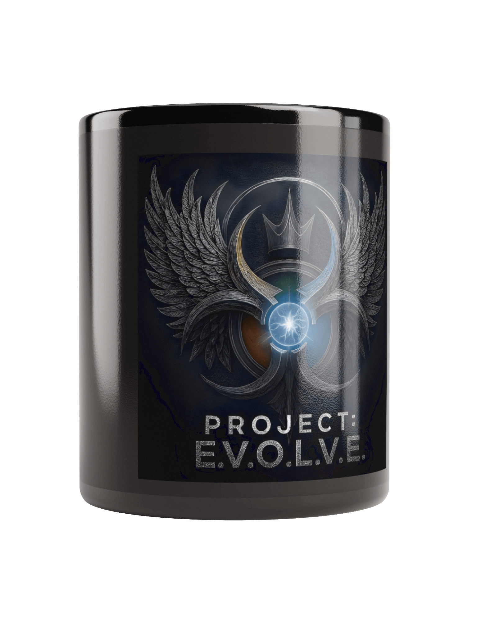 PROJECT: E.V.O.L.V.E. – Survivor’s Emblem Coffee Mug product image (10)
