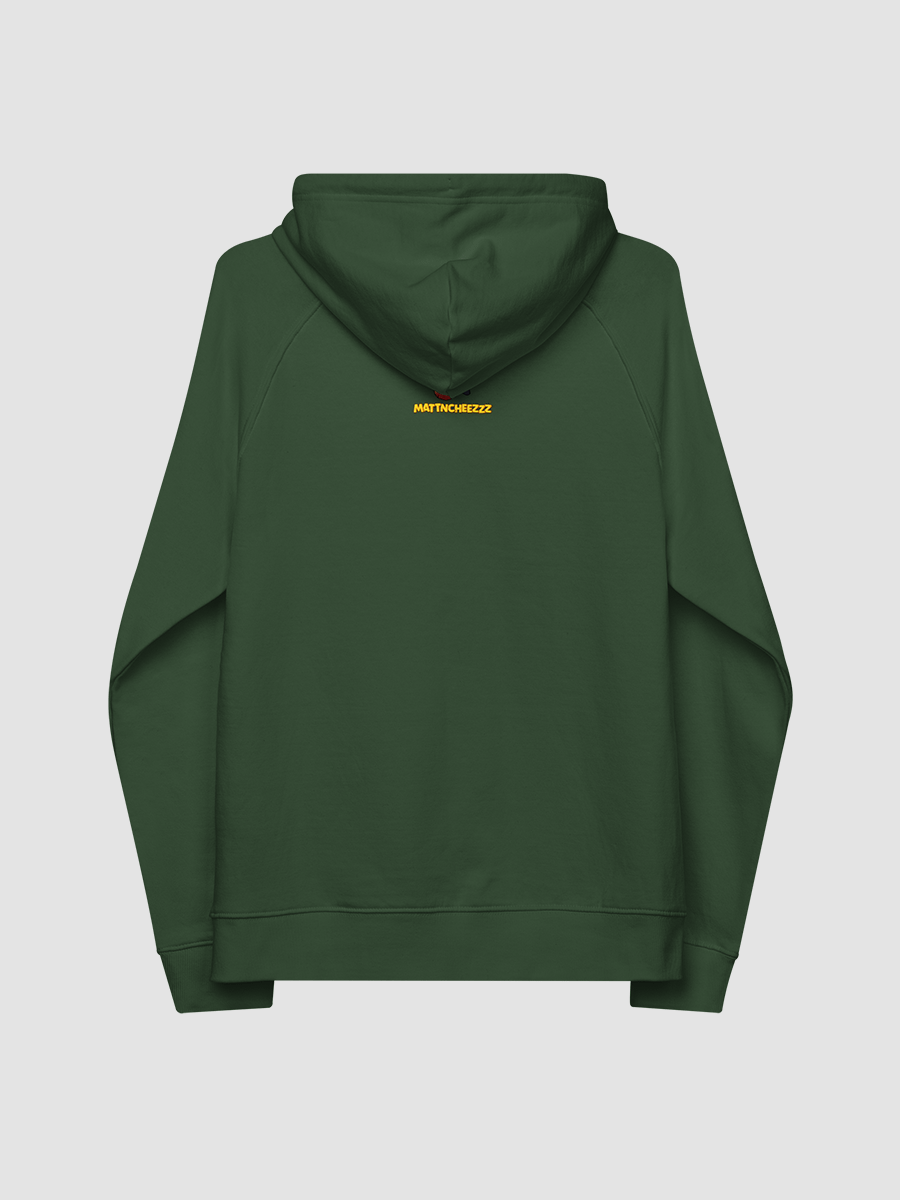 [MattNCheezzz] Unisex Eco Raglan Hoodie product image (4)