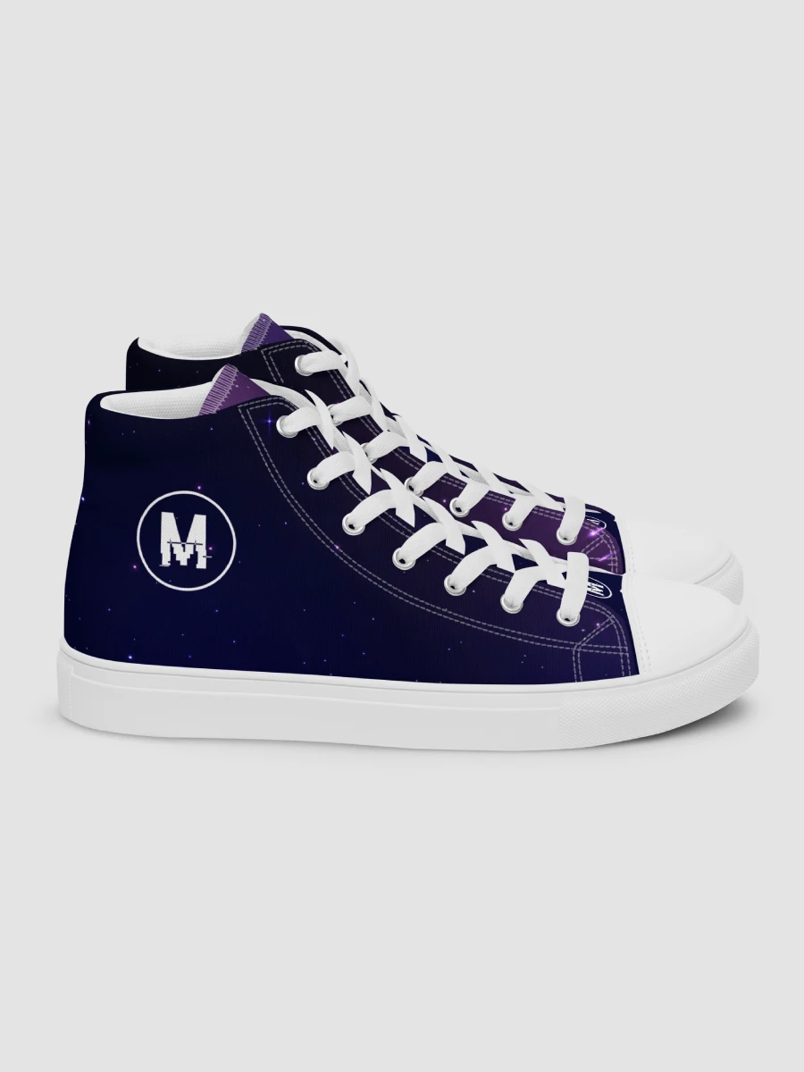 Grape Galaxy Quest - Women's High Tops | #MadeByMELO product image (9)