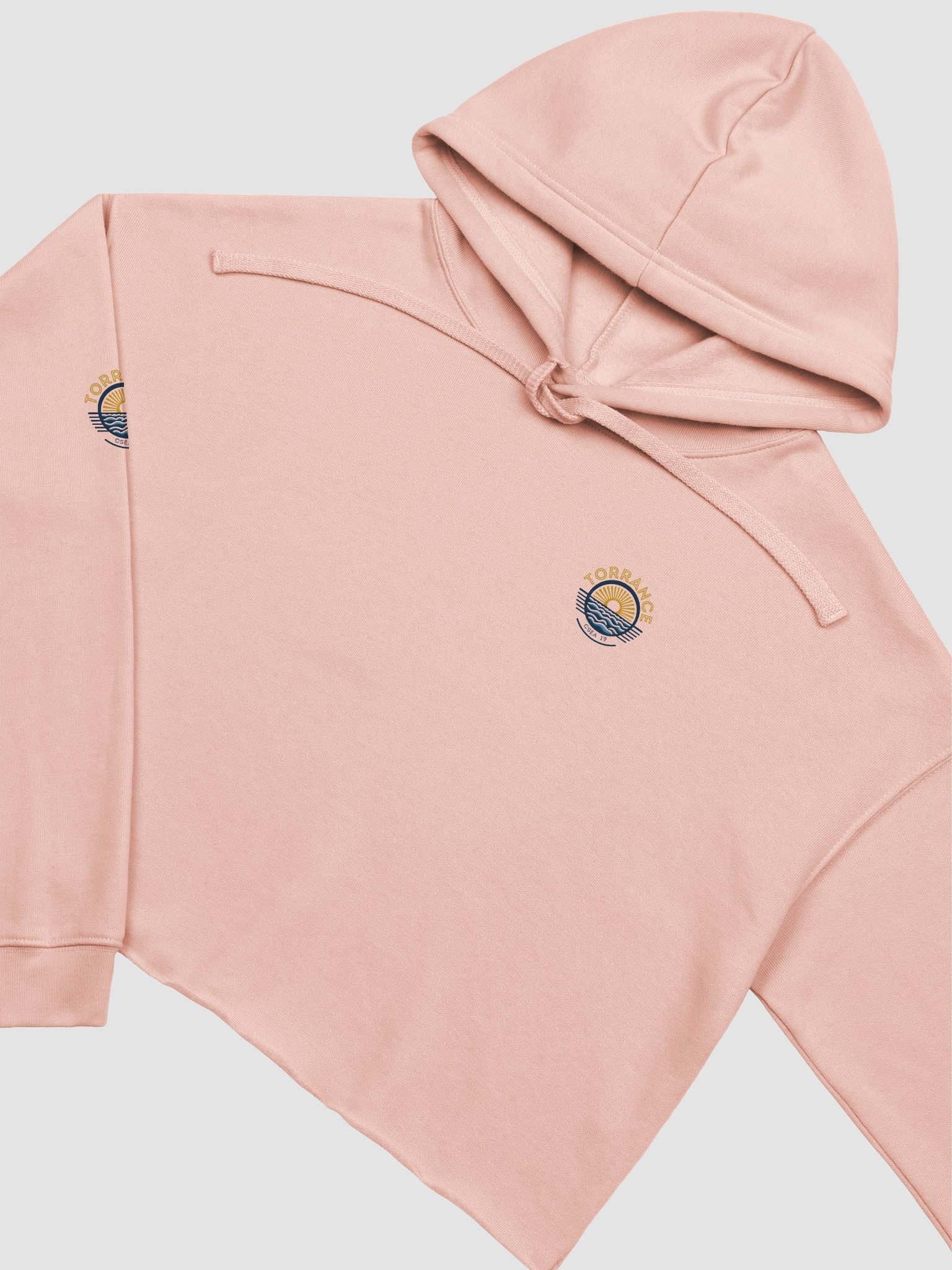 TUSD/CSEA Sun & Waves Fleece Crop Hoodie product image (11)
