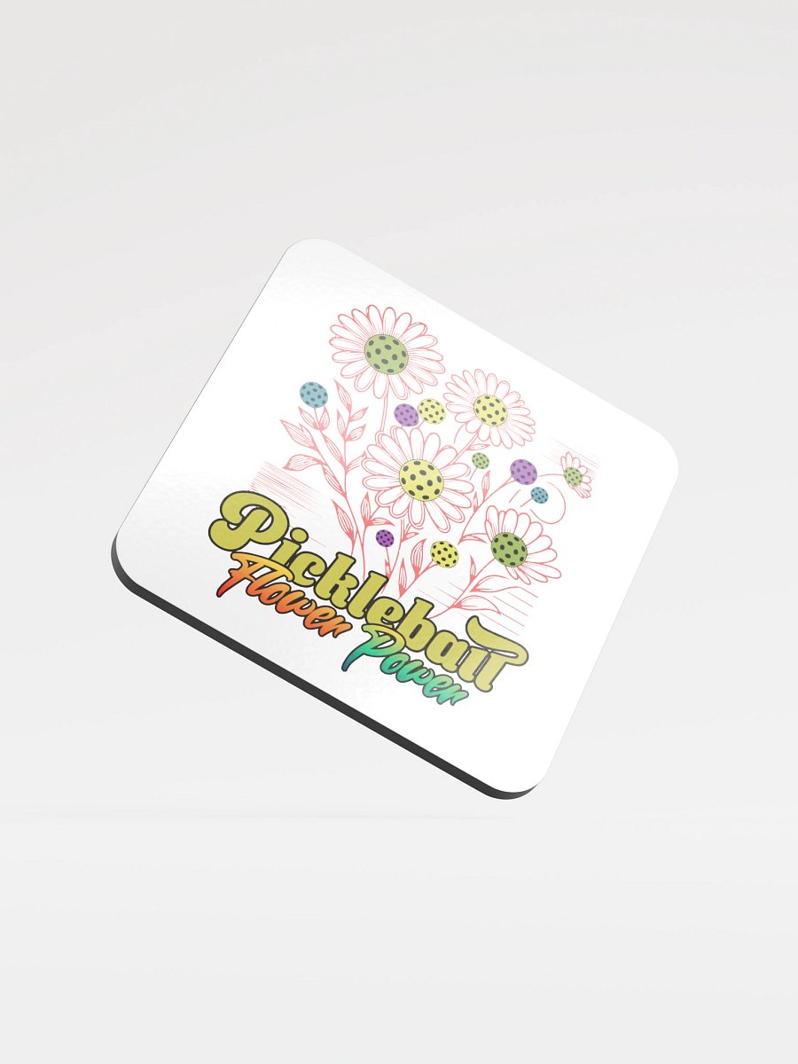 Pickleball Flower Power Coaster Set product image (2)