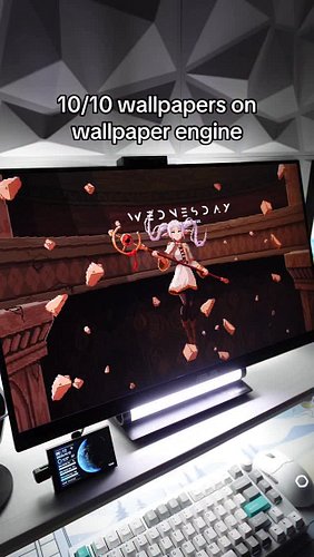 ALL WALLPAPERS 🔗 IN BIO

Wallpaper Engine is on Steam. Rainmeter tutorial for the day/date is linked in my bio @nightxparade ...