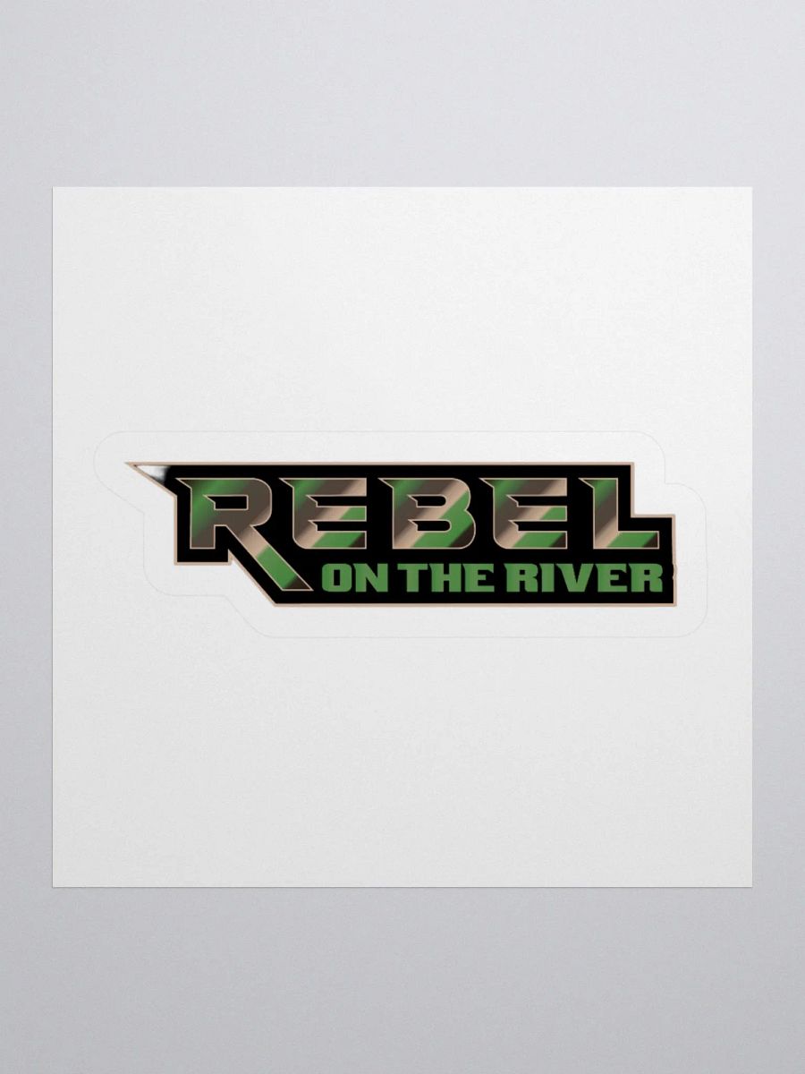 Rebel On The River Kiss Cut Stickers product image (3)