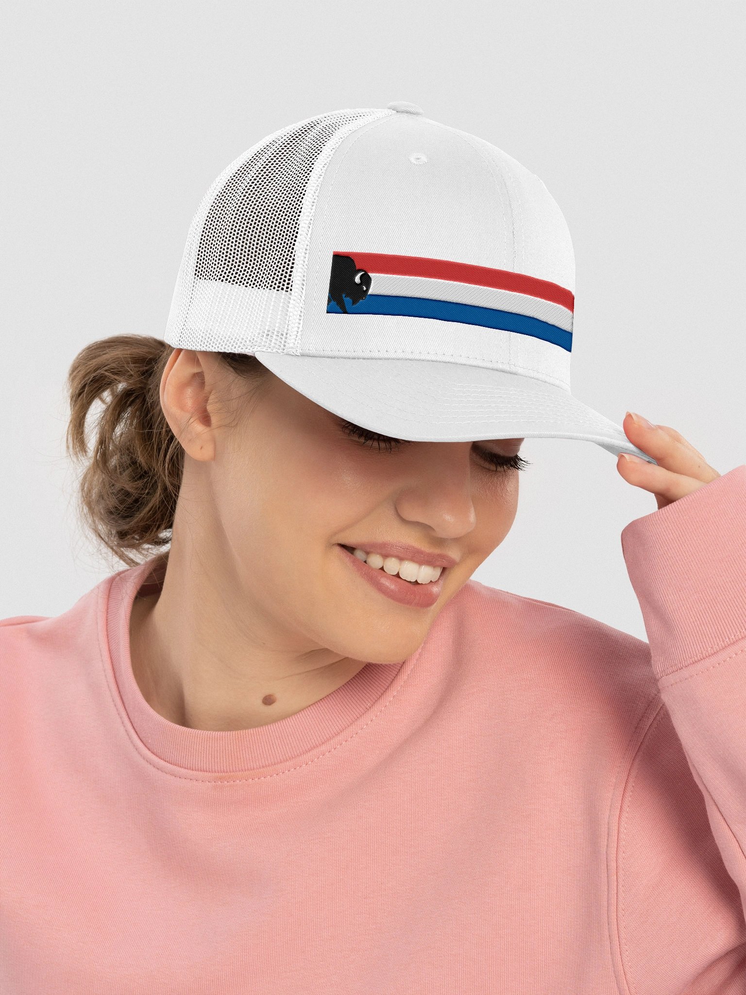 BUFFALO PRIDE RUNS DEEP - Classic Trucker Hat product image (5)