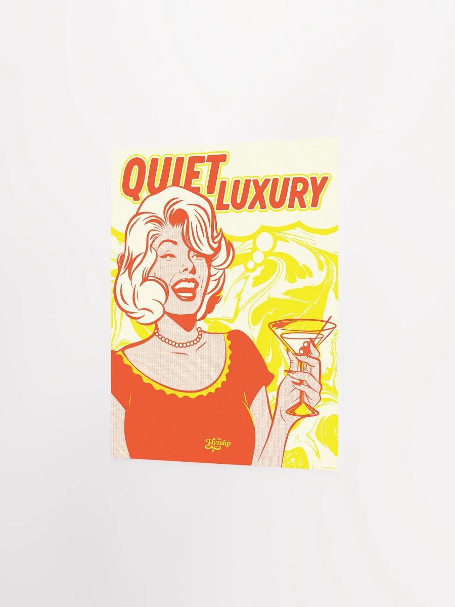 Quiet Luxury 8x10 poster product image (2)