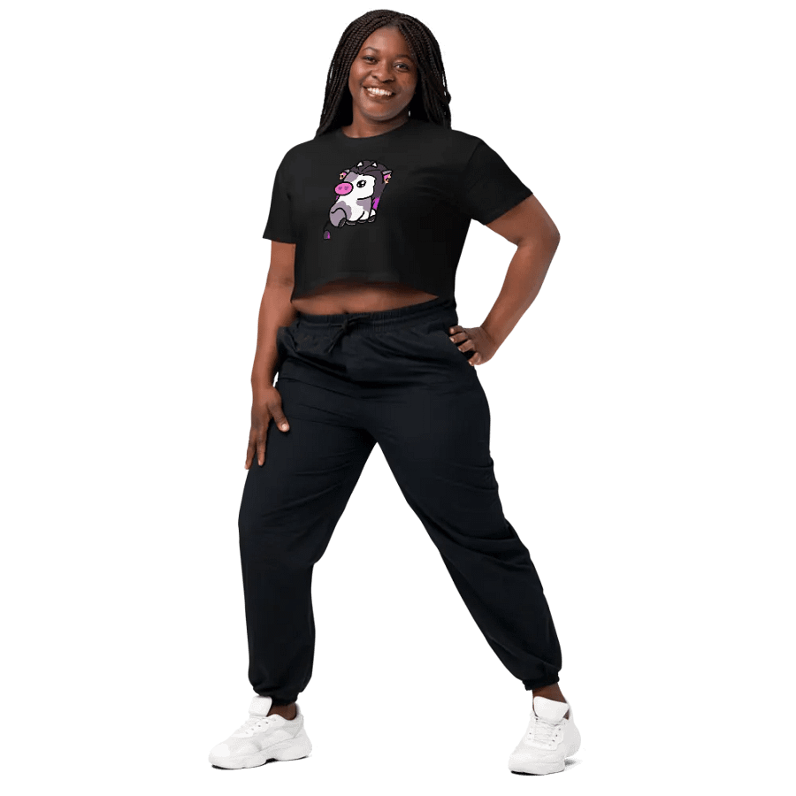Reyna Cow (Front Only) Crop Top product image (23)