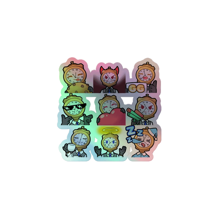 #TwamTimeless Collection Holo Sticker product image (1)