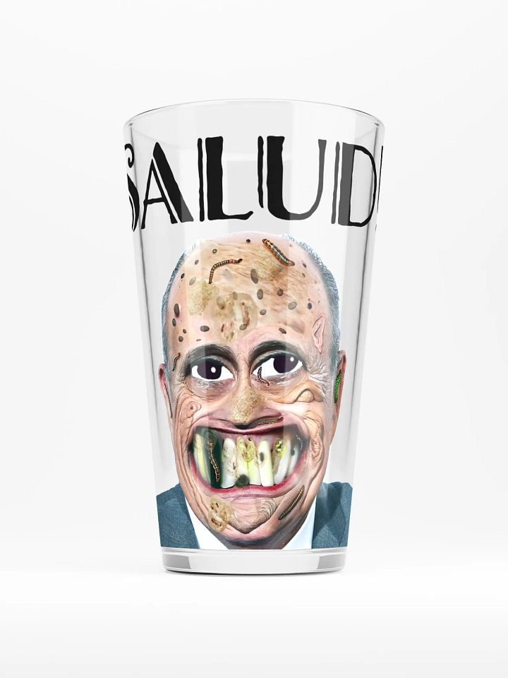 Rudy's Liver Destroying Drinking Glass product image (1)