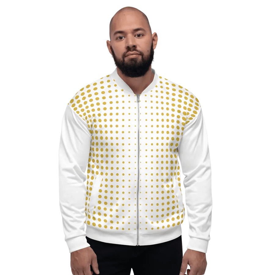 Sunburst Ladder All-Over Print Bomber Jacket product image (3)