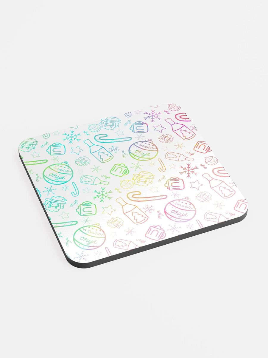 Limited Edition Christmas Rainbow Coaster product image (2)